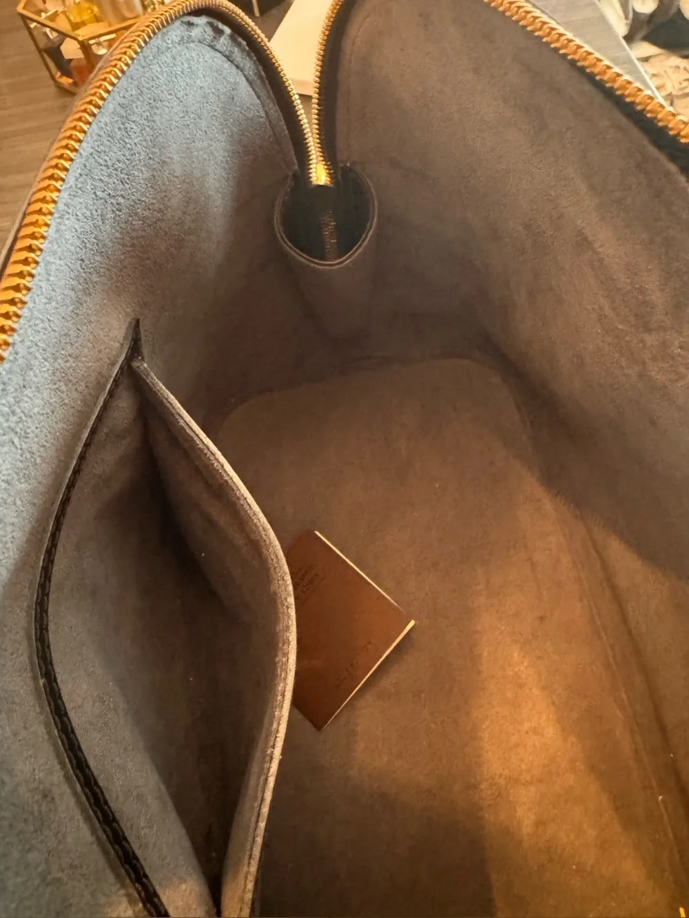 Louis Vuitton glossy patent